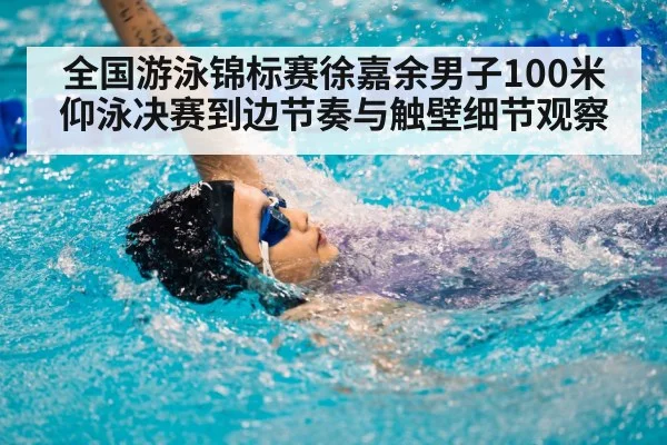 全国游泳锦标赛徐嘉余男子100米仰泳决赛到边节奏与触壁细节观察